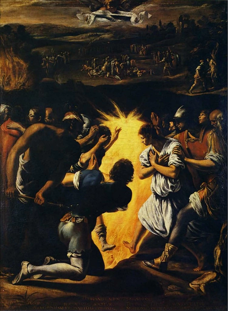 Orazio Borgianni - I trecento mortiri cristiani, Milano, Pinacoteca Ambrosiana